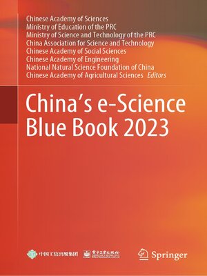 cover image of China's e-Science Blue Book 2023